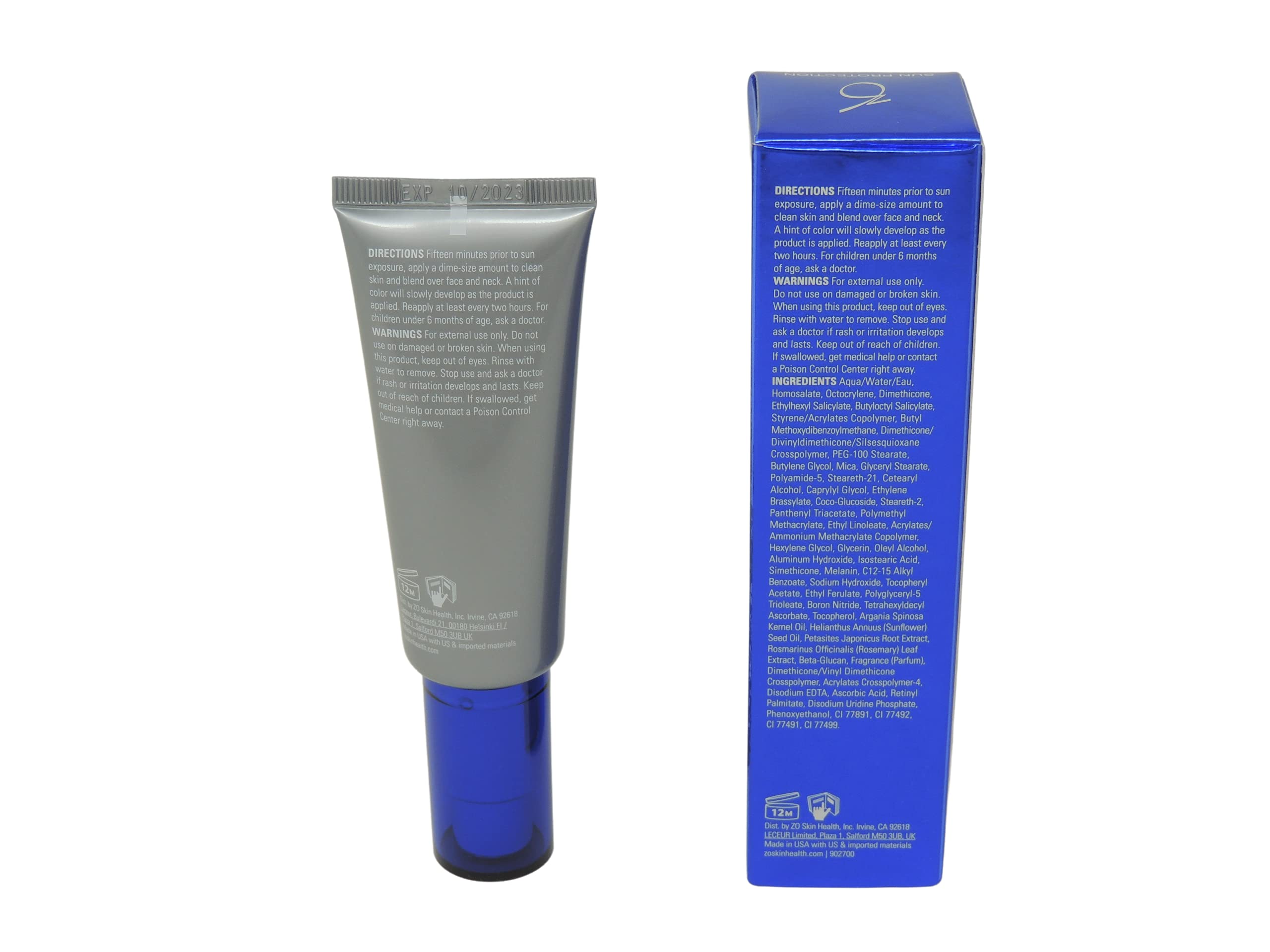 Zo Skin Health | Smart Tone Sunscreen For Face With 50 Spf Protection | Broad Spectrum Sunscreen Spf 50